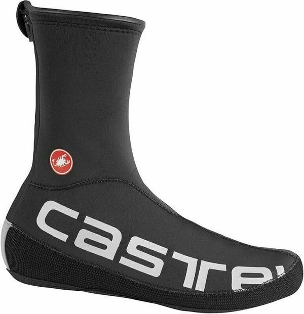 Castelli Castelli Diluvio UL Shoecover Black/Silver Reflex S/M Navlake za biciklističke cipele