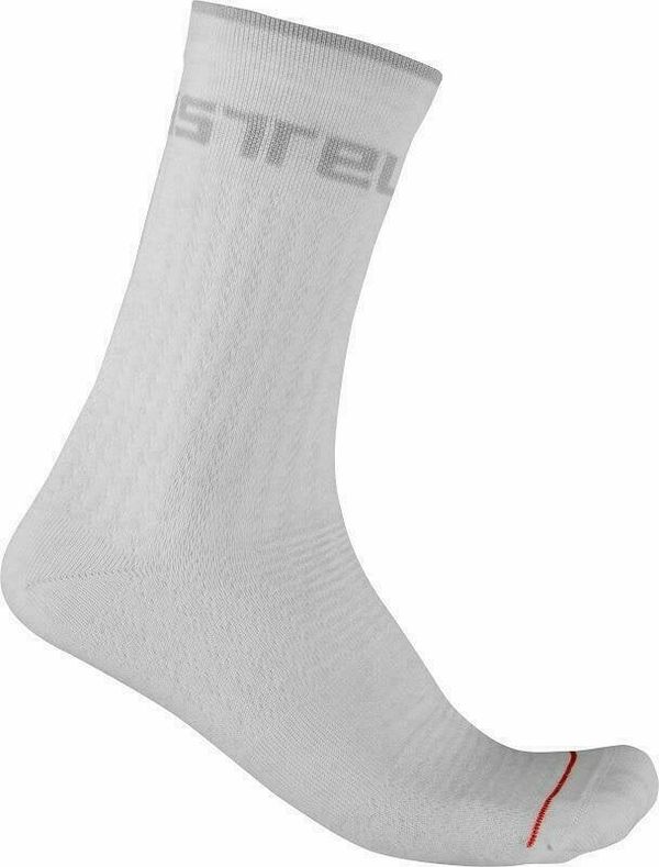 Castelli Castelli Distanza 20 Sock White 2XL Biciklistički čarape