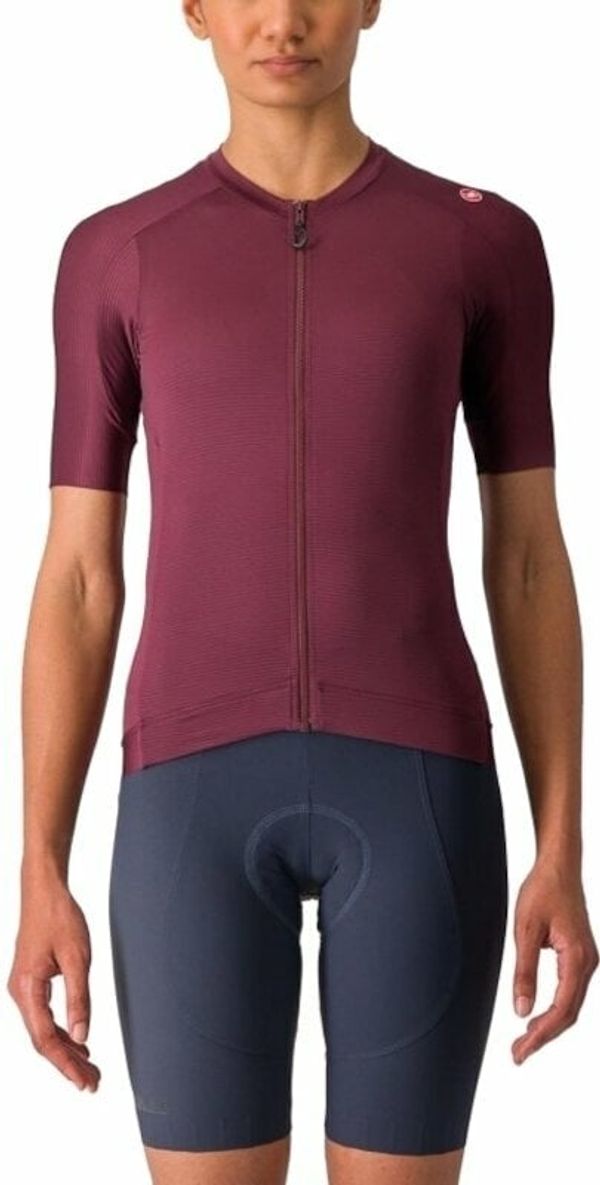 Castelli Castelli Espresso W Jersey Dres Deep Bordeaux/Deep Bordeaux L