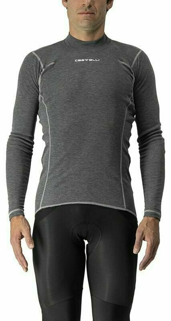 Castelli Castelli Flanders Warm Long Sleeve Funkcionalno donje rublje Gray XL