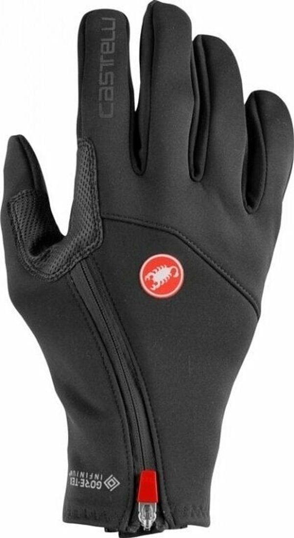 Castelli Castelli Mortirolo Glove Light Black L Rukavice za bicikliste