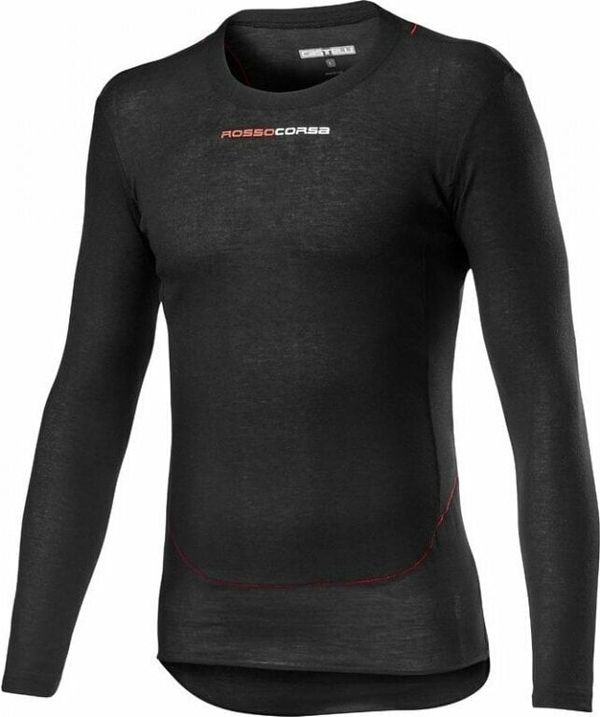 Castelli Castelli Prosecco Tech Long Sleeve Funkcionalno donje rublje Black S