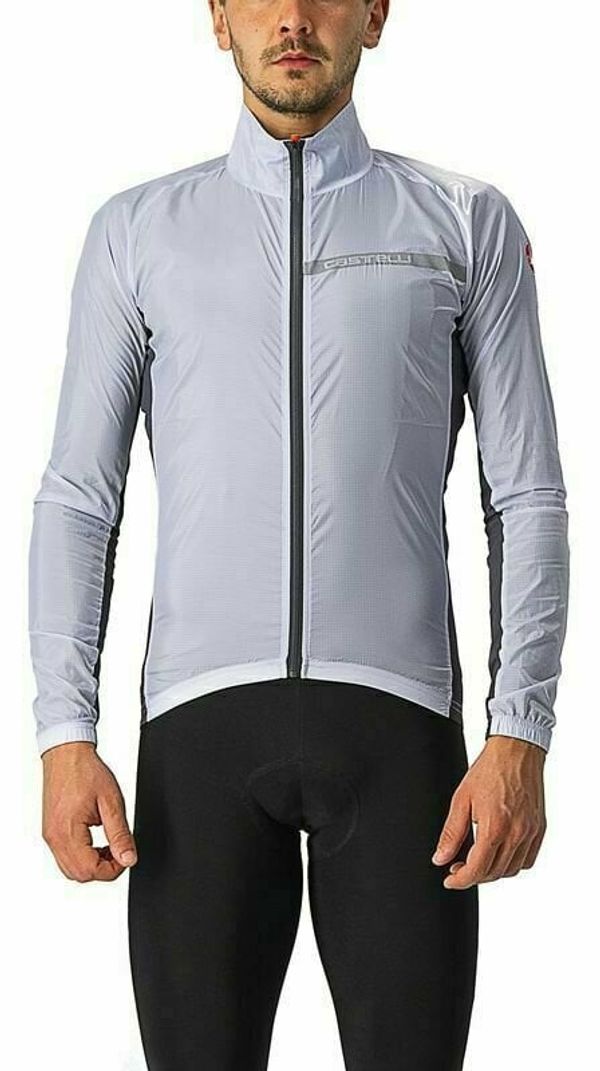 Castelli Castelli Squadra Stretch Jacket Silver Gray/Dark Gray 3XL Jakna
