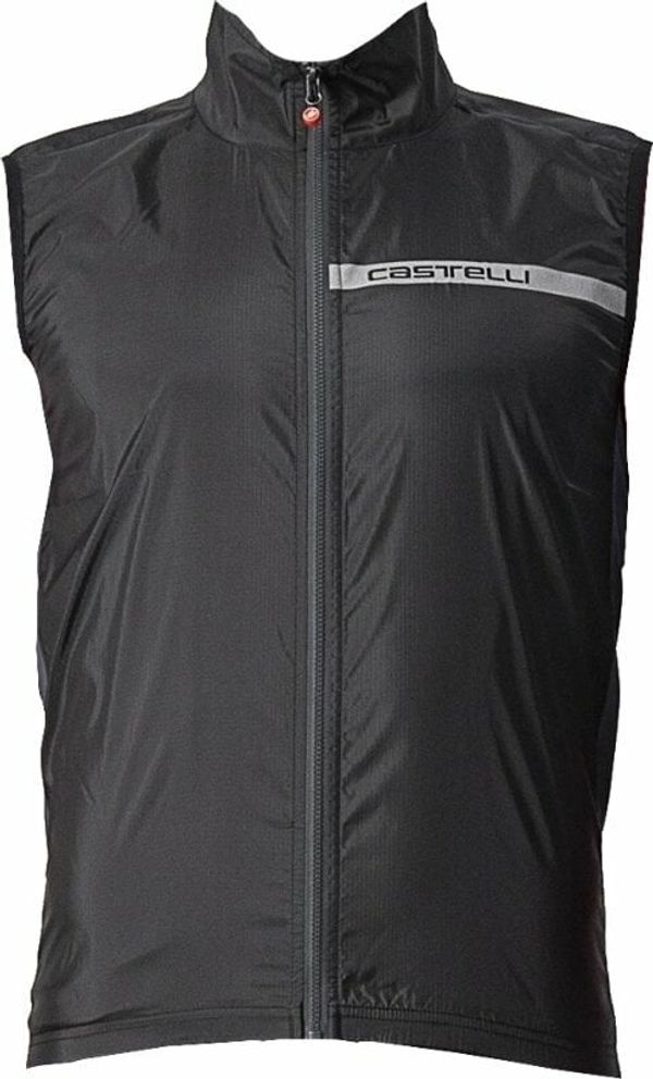 Castelli Castelli Squadra Stretch Light Black/Dark Gray 2XL Prsluk