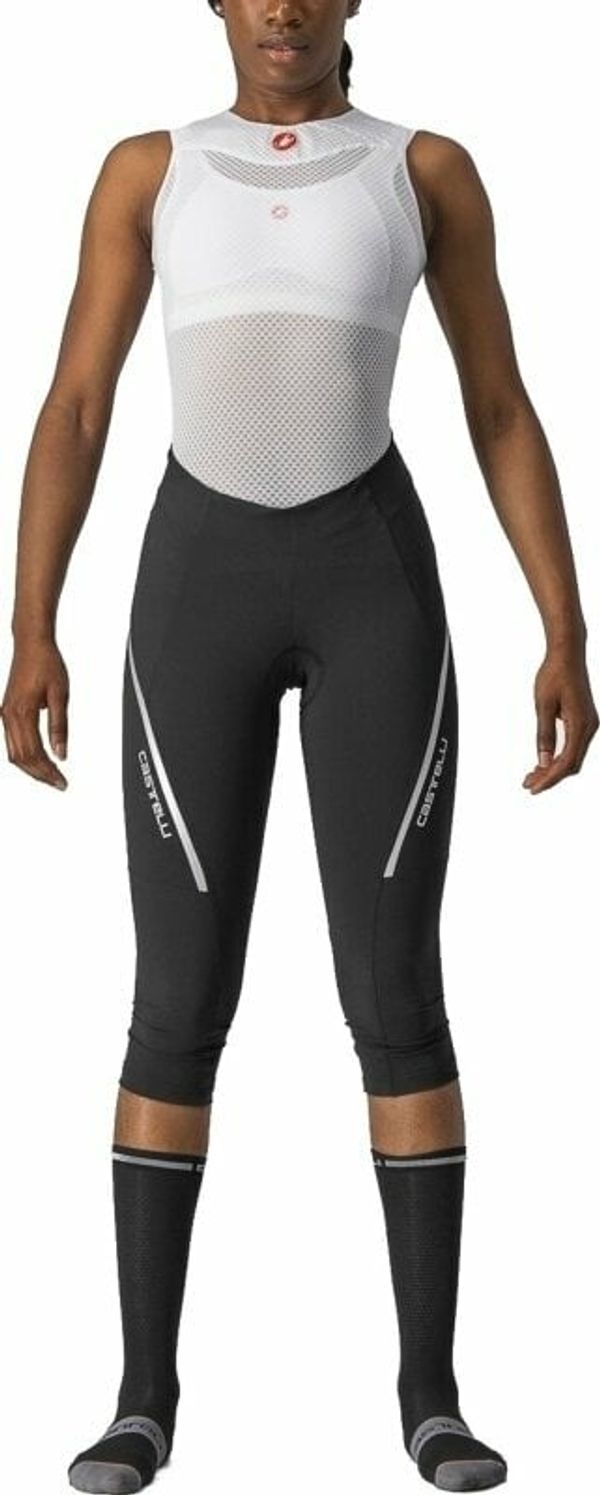 Castelli Castelli Velocissima 3 W Black/Silver XL Biciklističke hlače i kratke hlače