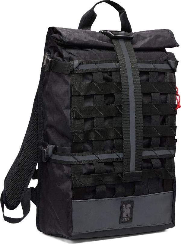 Chrome Chrome Barrage Backpack Reflective Black 22 L Ruksak