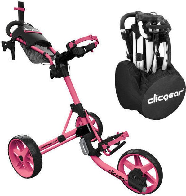 Clicgear Clicgear Model 4.0 SET Soft Pink Ručna kolica za golf