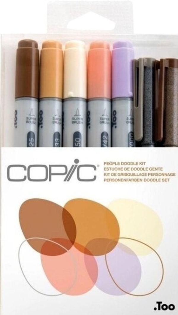Copic Copic Ciao Uložak za nalivpero People Doodle Kit 7 kom