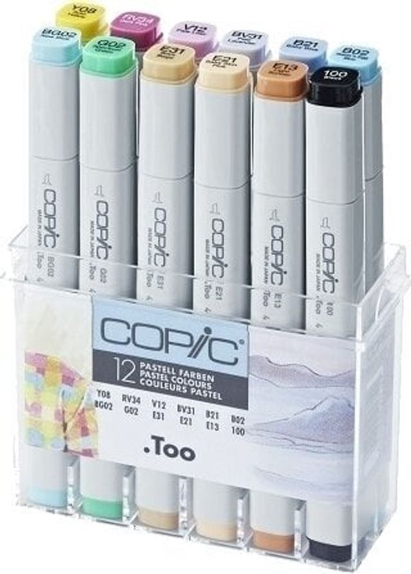 Copic Copic Classic Uložak za nalivpero Pastel Colours 12 kom
