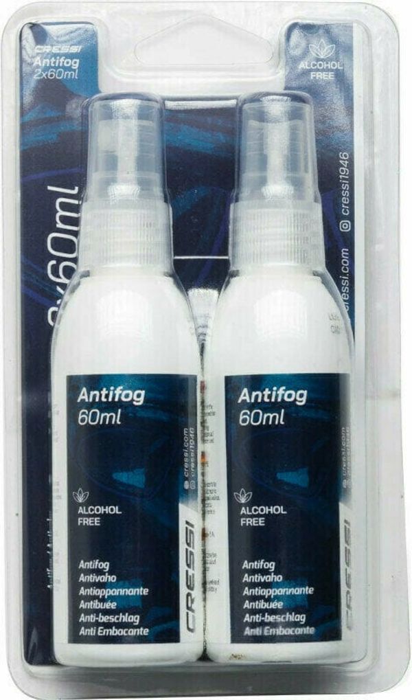 Cressi Cressi Anti-Fog Solution Pack 120 ml Dodatak za plivanje