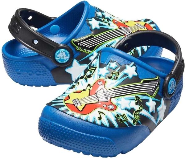 Crocs Crocs Fun Lab Guitar Clog Sandale Blue Jean 24-25
