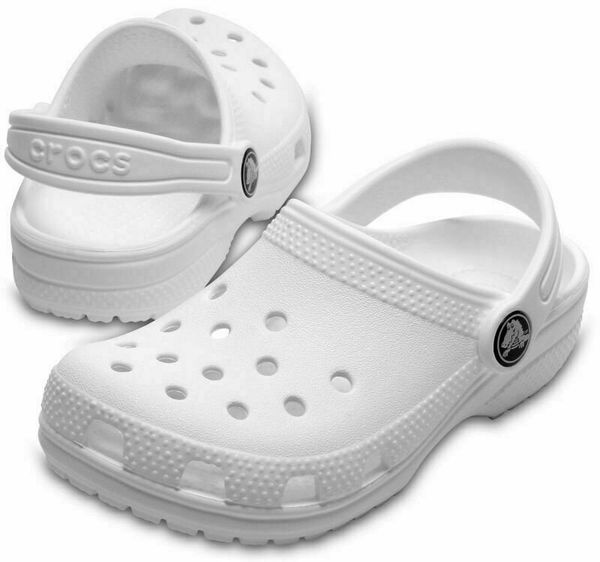 Crocs Crocs Kids' Classic Clog White 30-31