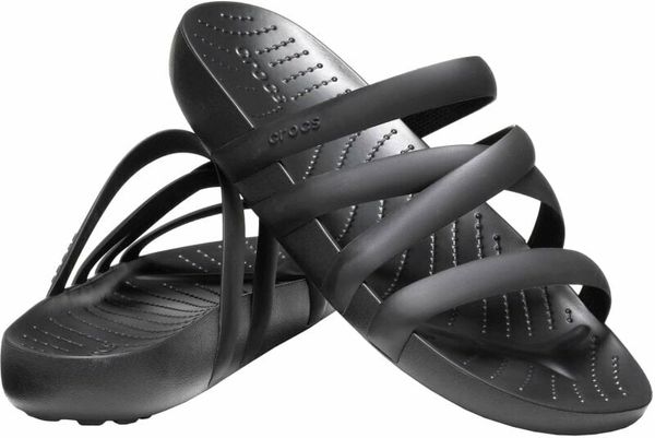 Crocs Crocs Splash Strappy Papuče Black 33-34