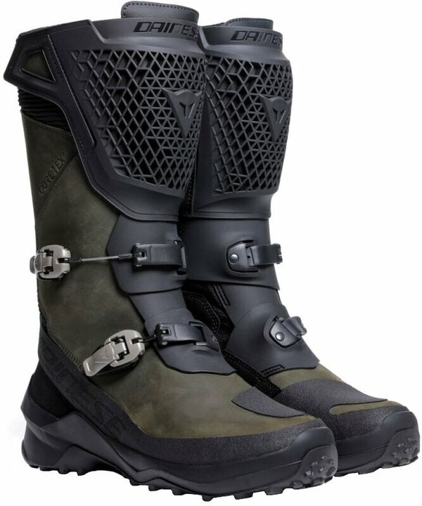 Dainese Dainese Seeker Gore-Tex® Boots Black/Army Green 39 Motociklističke čizme