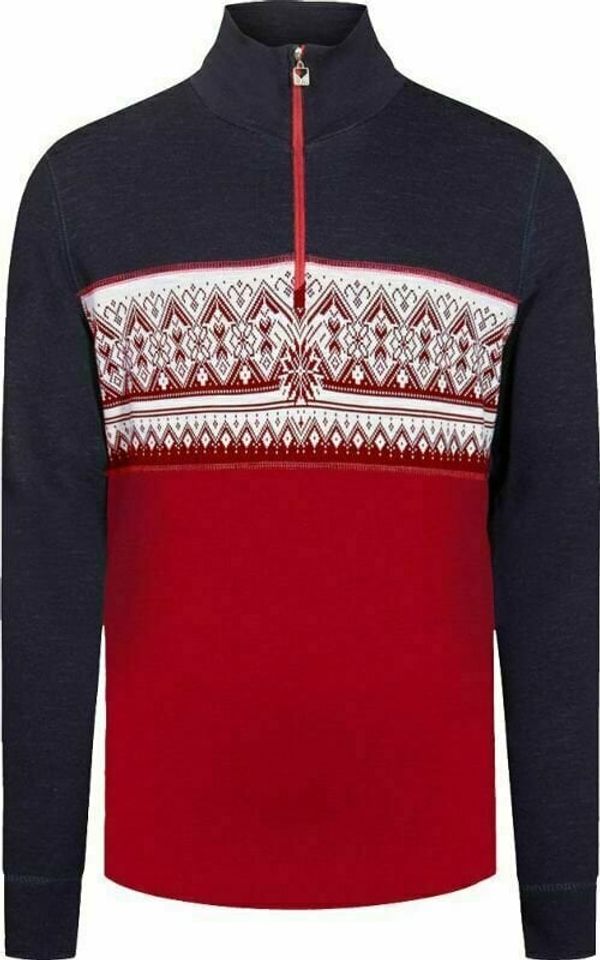 Dale of Norway Dale of Norway Moritz Basic Raspberry/Navy/Off White M Džemper