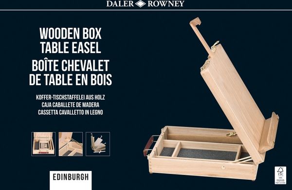 Daler Rowney Daler Rowney Slikarski stalak Table Easel Edinburgh Natural
