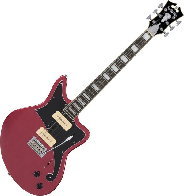 D'Angelico D'Angelico Premier Bedford Oxblood Električna gitara