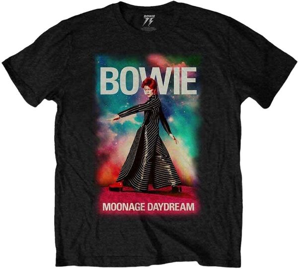 David Bowie David Bowie Košulja Moonage 11 Fade Unisex Black M