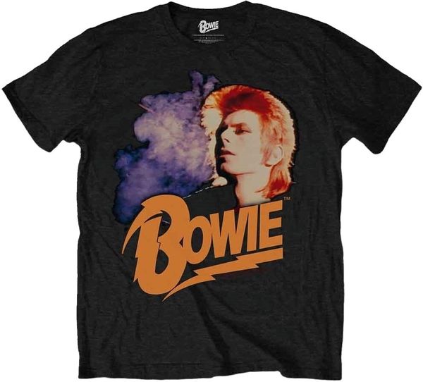 David Bowie David Bowie Košulja Retro Bowie Unisex Black XL