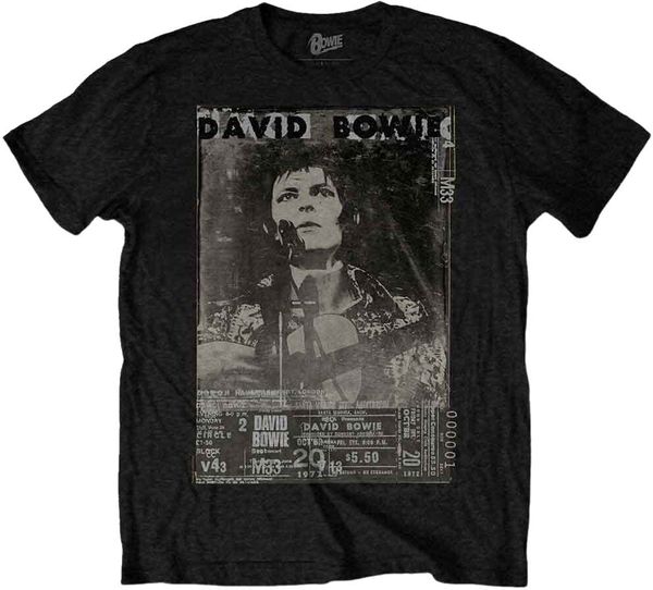 David Bowie David Bowie Košulja Ziggy Unisex Black M