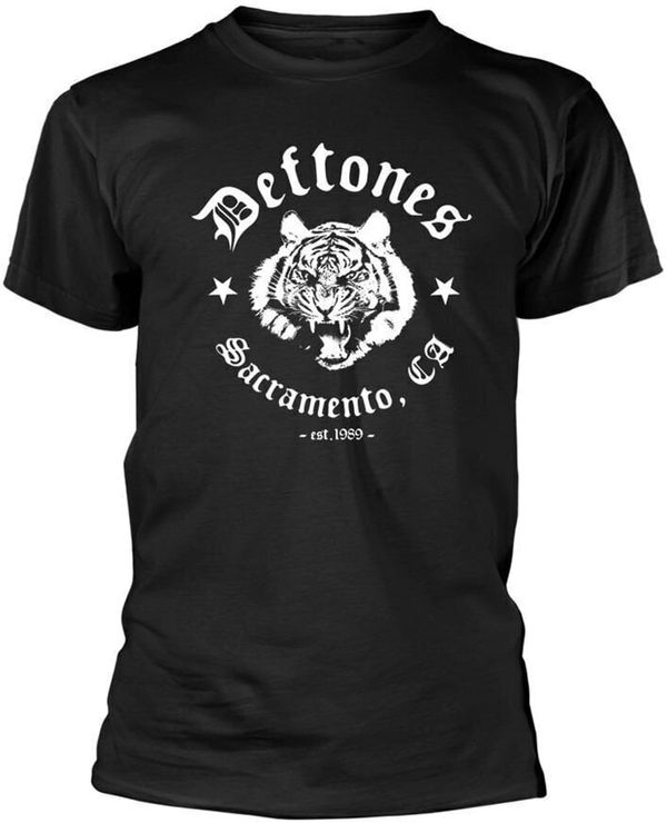 Deftones Deftones Košulja Tiger Sacramento Unisex Black S