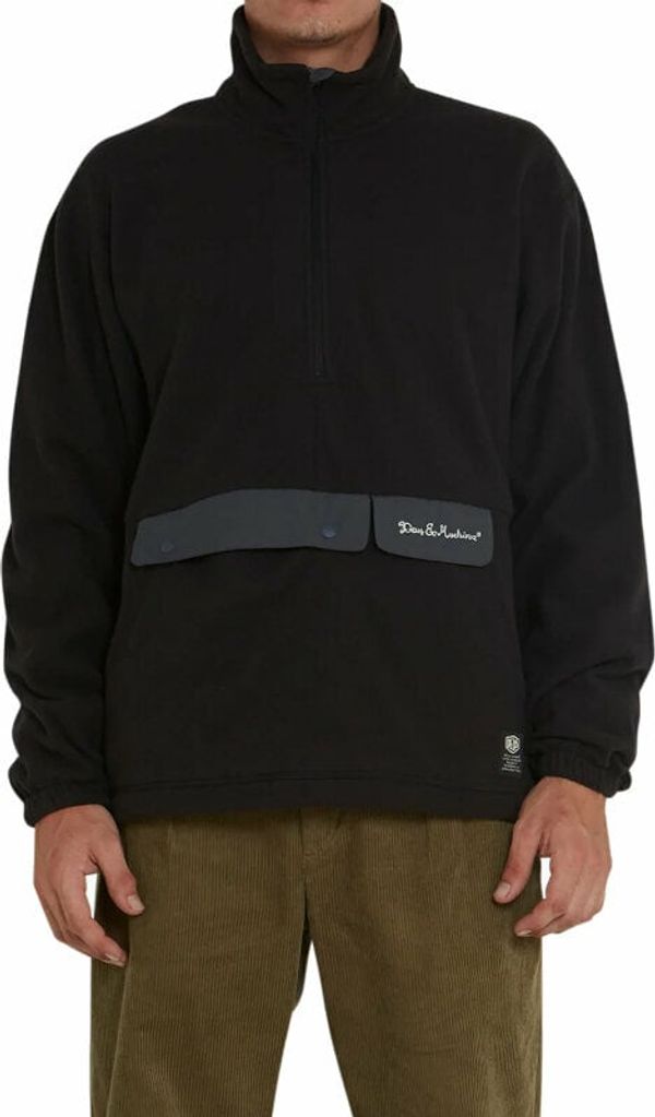Deus Ex Machina Deus Ex Machina Ridgeline Fleece Pullover Coal Black L Hoodica