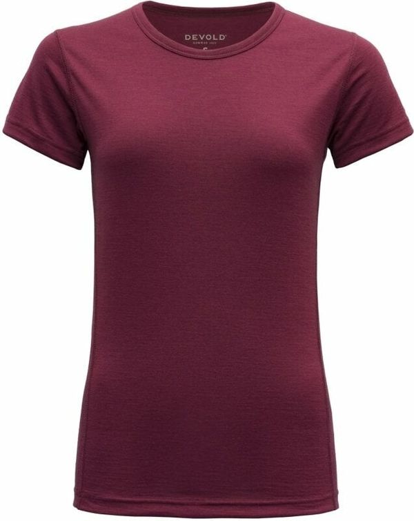 Devold Devold Breeze Merino 150 T-Shirt Woman Beetroot XS Majica na otvorenom