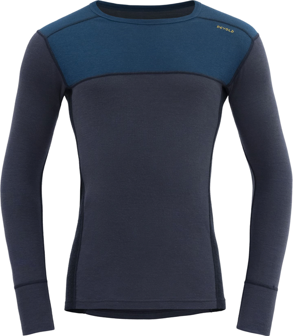 Devold Devold Lauparen Merino 190 Shirt Man Flood/Night/Ink L Termo donje rublje
