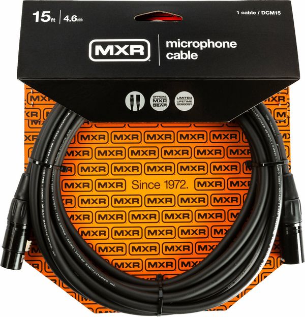 Dunlop MXR Dunlop MXR DCM15 Crna 4,6 m