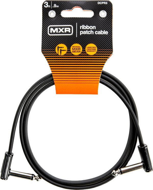 Dunlop MXR Dunlop MXR DCPR3 Ribbon Patch Cable Crna 0,9 m Kutni - Kutni