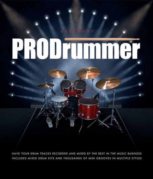 EastWest Sounds EastWest Sounds PRODRUMMER 1 & 2 (Digitalni proizvod)
