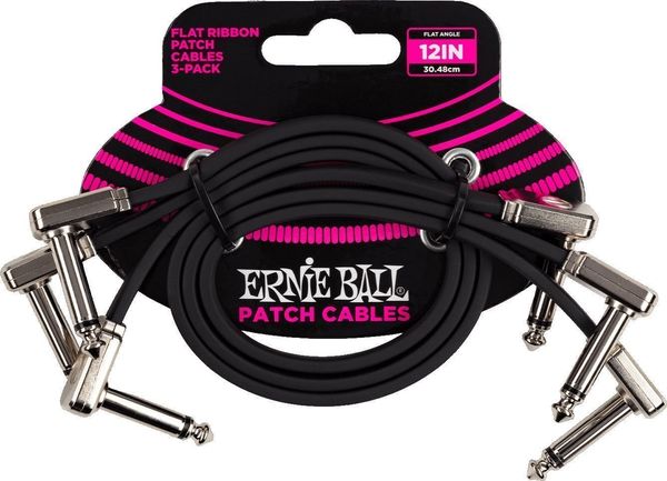 Ernie Ball Ernie Ball P06222 Crna 30 cm Kutni - Kutni
