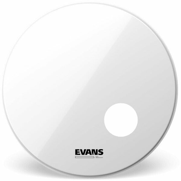 Evans Evans BD22RSW EQ3 Reso Smooth 22" Bijela Rezonantna opna za bubanj
