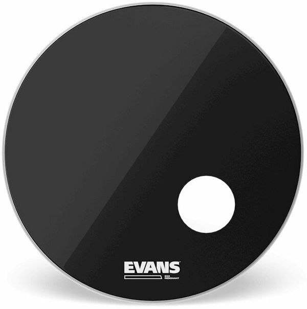 Evans Evans BD24RB EQ3 Resonant 24" Crna Rezonantna opna za bubanj