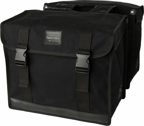 Fastrider Fastrider Canvas Double Bike Bag Basics Black 56 L