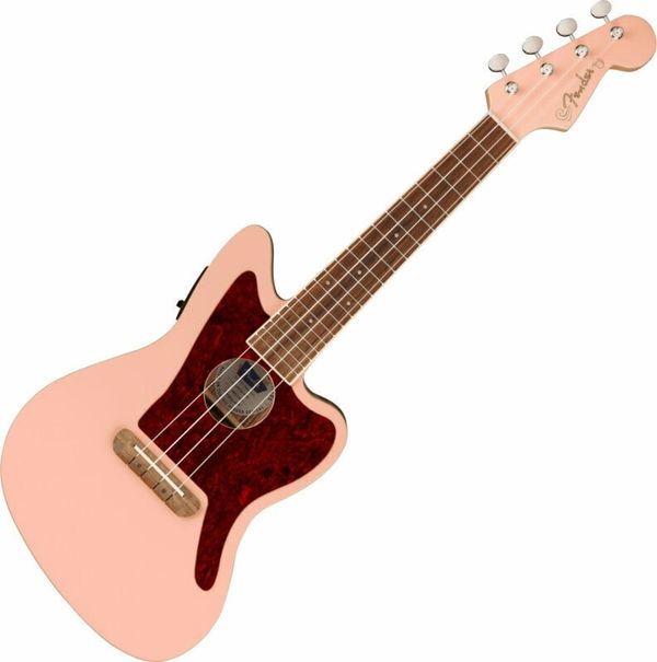 Fender Fender Fullerton Jazzmaster Uke Koncertni ukulele Shell Pink