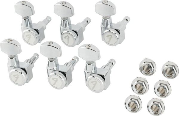 Fender Fender Locking Tuners All Short Chrome 6 Pack Krom