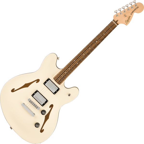 Fender Squier Fender Squier Affinity Series Starcaster Deluxe LRL Olympic White Jazz gitara