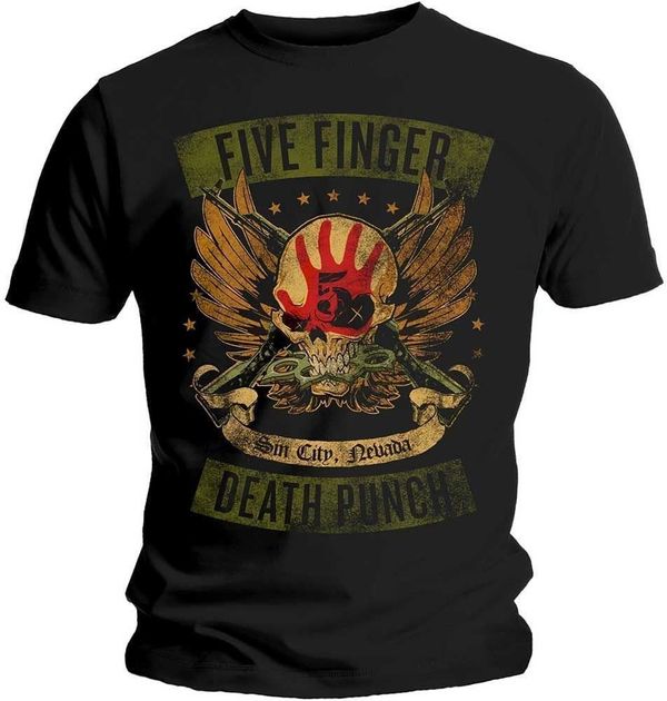 Five Finger Death Punch Five Finger Death Punch Košulja Locked & Loaded Unisex Black S