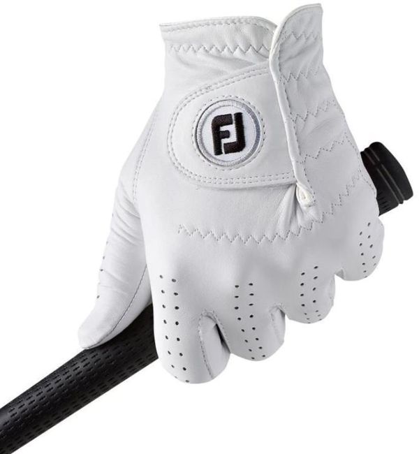 Footjoy Footjoy CabrettaSof White Lijeva ruka XL Muške rukavice
