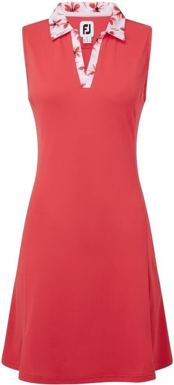 Footjoy Footjoy Floral Trim Red XS Haljina