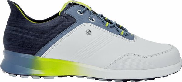 Footjoy Footjoy Stratos Mens Golf Shoes White/Navy/Green 40,5
