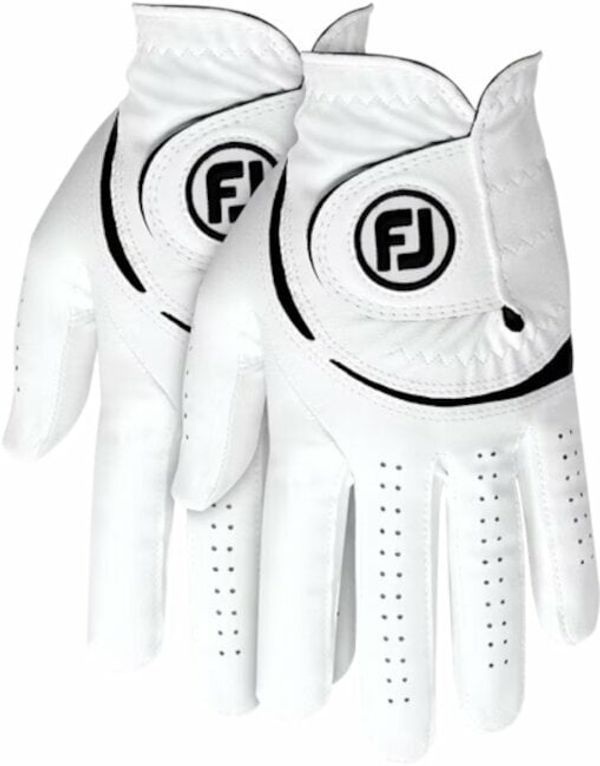 Footjoy Footjoy Weathersof Golf (2 Pack) White/Black Lijeva ruka S Muške rukavice