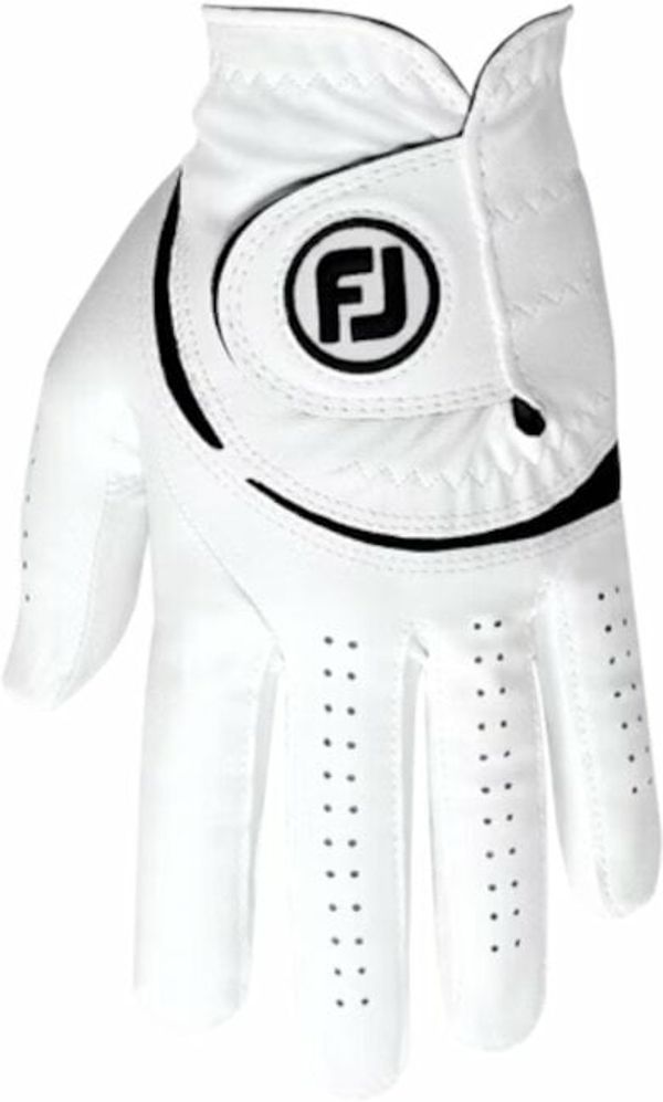 Footjoy Footjoy Weathersof Golf White/Black Desna ruka XL Muške rukavice
