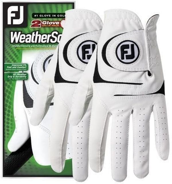 Footjoy Footjoy WeatherSof White Lijeva ruka ML Ženske rukavice
