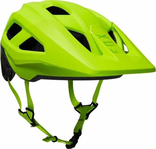 FOX FOX Mainframe Helmet Mips Fluo Yellow L Kaciga za bicikl