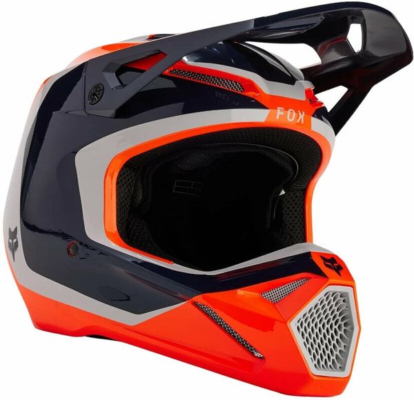 FOX FOX V1 Nitro Helmet Fluorescent Orange M Kaciga