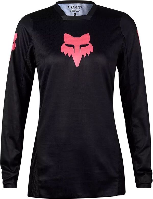FOX FOX W Blackout Jersey Black/Black L Dresovi za motokros