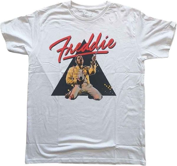 Freddie Mercury Freddie Mercury Košulja Triangle Unisex White L