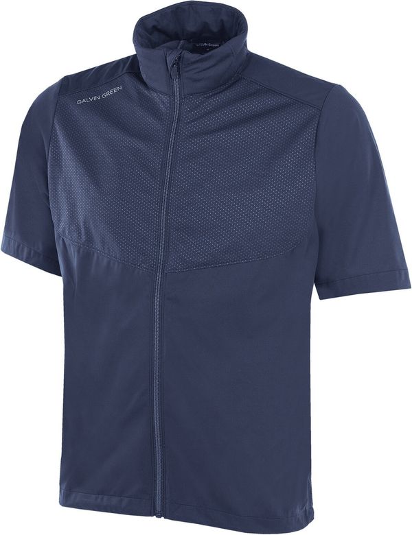Galvin Green Galvin Green Livingston Mens Windproof And Water Repellent Short Sleeve Jacket Navy M